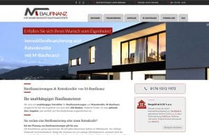 Ansicht Webdesign Baufinanzierung München
