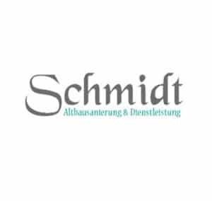 Logo Entwicklung Altbausanierung Schmidt